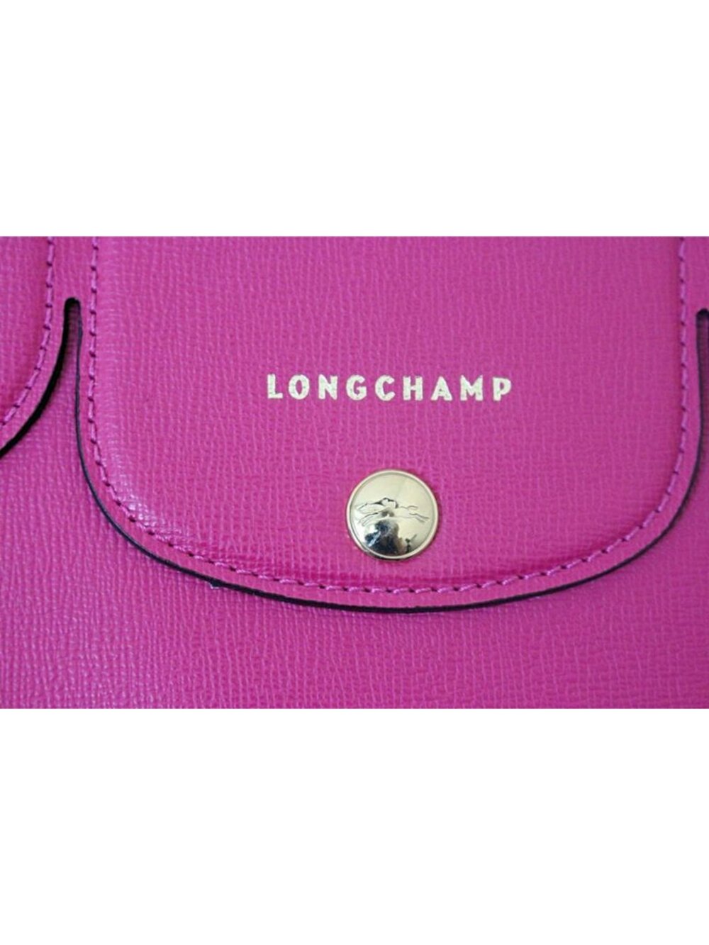 New w/Tags Longchamp Le Pliage Heritage - Small Satchel Bag Cyclamen Pink - $920 - Picture 3 of 11